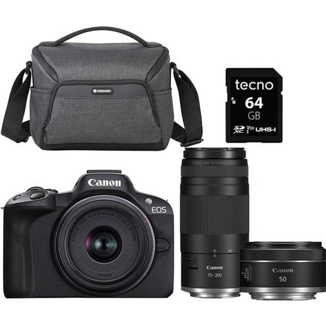Canon EOS R50 Triple Lens Starter Kit