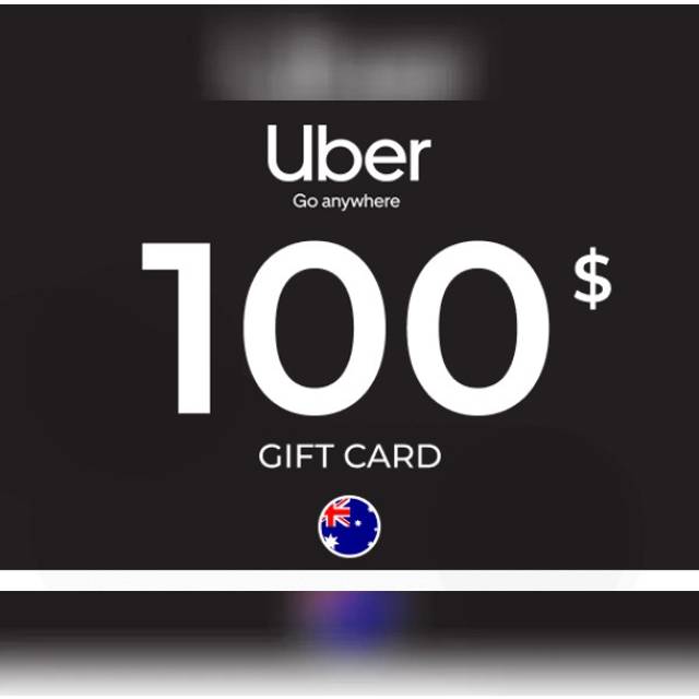 Uber Rides Gift Card 100 AUD Key