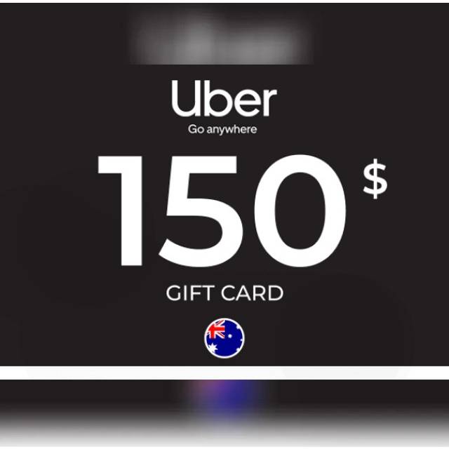 Uber Rides Gift Card 150 AUD Key