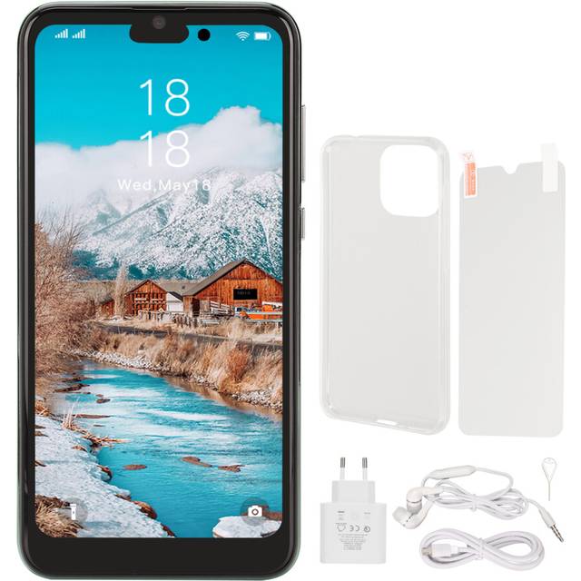 Android 12 Dual-SIM-Smartphone - Sort