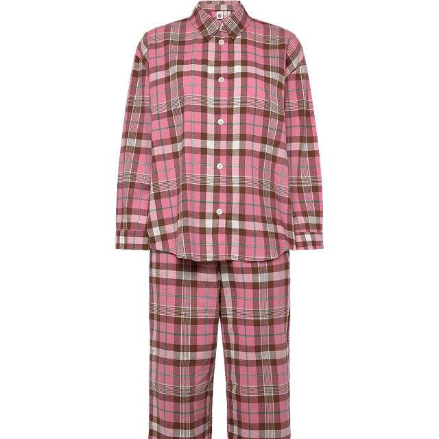 Becksöndergaard Flannel Pyjamas Set - Blue - XS