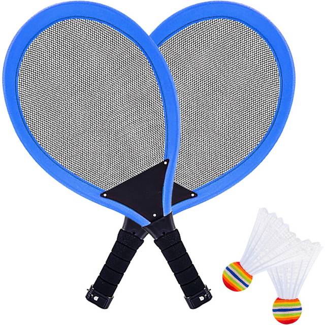Glow-in-the-Dark LED Badminton Racket Set