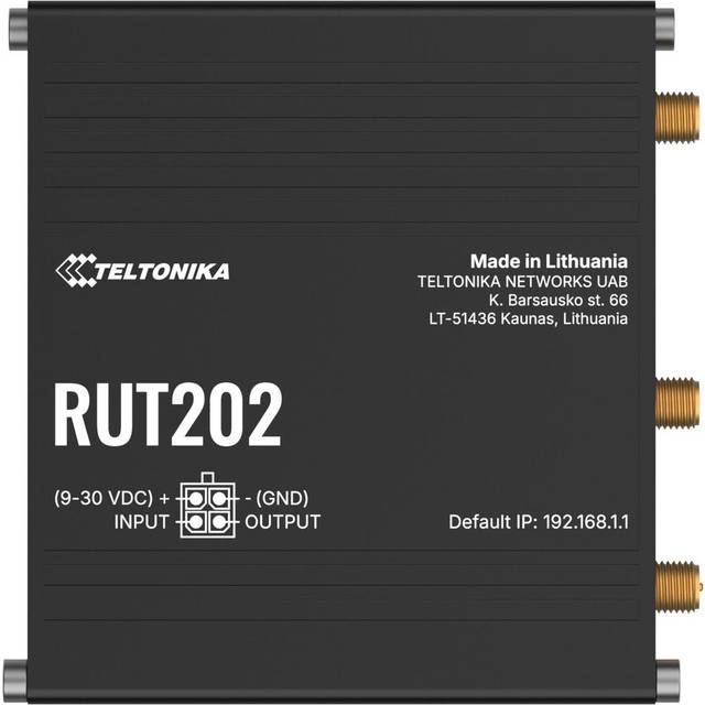Teltonika RUT202 Trådløs Router WWAN 4G