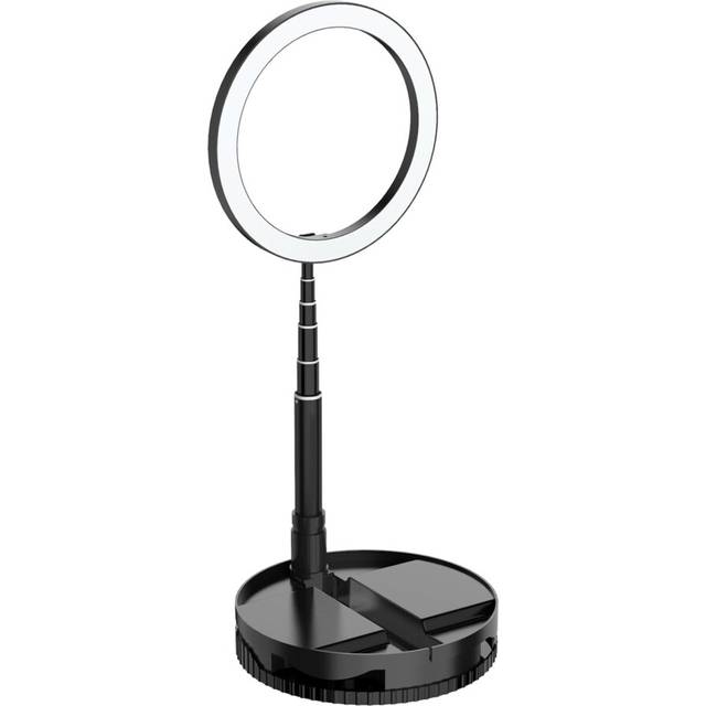 LED Ringlys Med Stativ Og Telefonholder