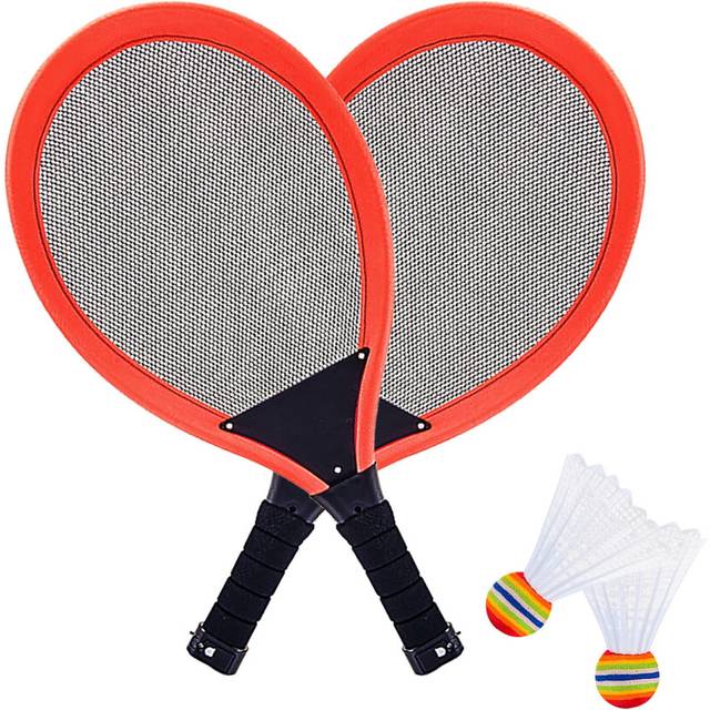 Glow-in-the-Dark LED Badminton Racket Set