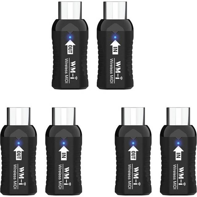 Typecat 3X Rechargeable Midi Wireless Guitar System