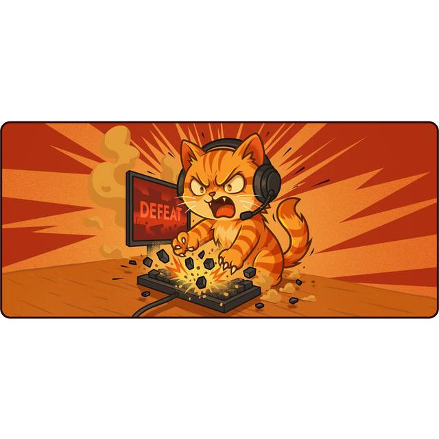 LEXIP Raging Cat XXL MSPAD Multicolor