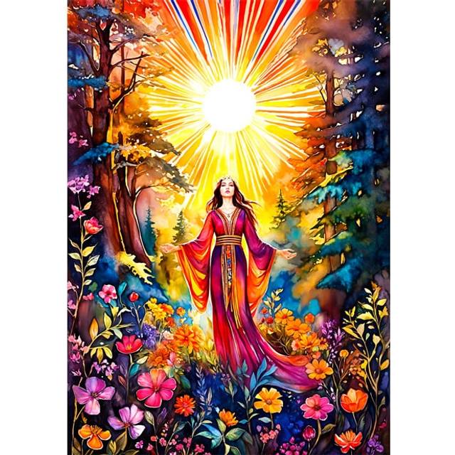 Enjoy The Goddess In Spring