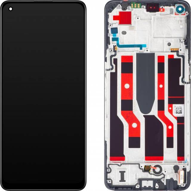 Oppo LCD Displaymodul Reno8 Lite 5G Sort