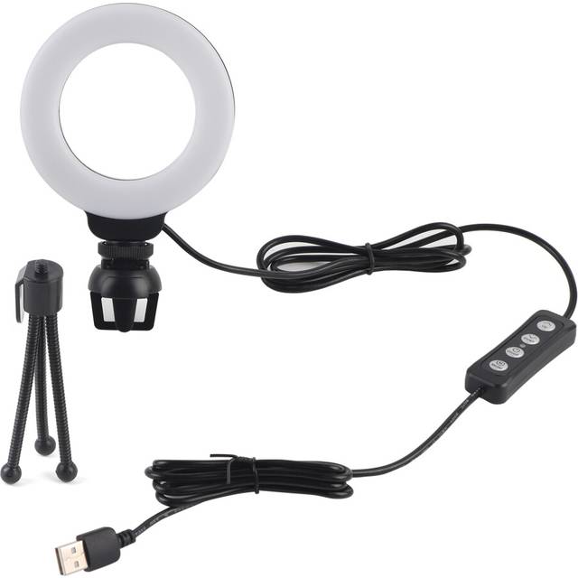 Makeupbelysning LED Ringlys 3 Lystilstande