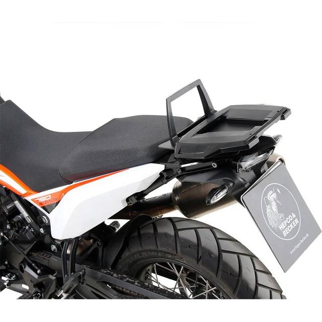 Hepco & Becker Gp Bagagebærer Alu-Rack Adventure R Sort