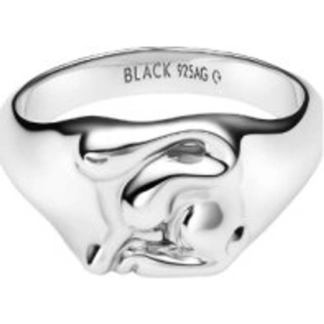 Maria Black Rabbit Mini Signet Ring