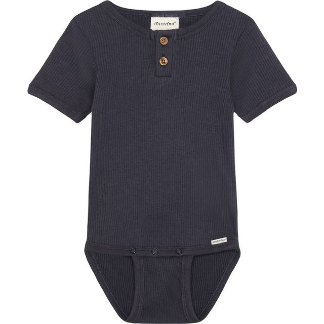 Minymo Body Rib Modal Bomuld - Odyssey Gray