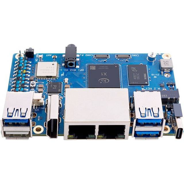 Kepptory Orange Pi RV2 Single Board Computer DDR4 8-Core RISC-V