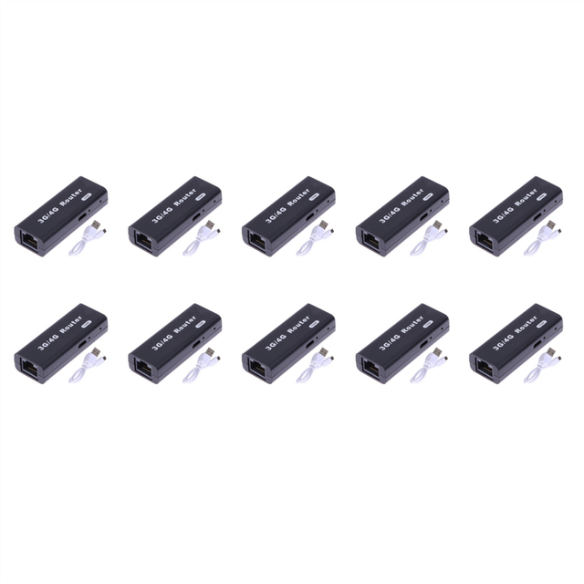 WiFi Wlan Hotspot 150Mbps RJ45 USB Trådløs Router