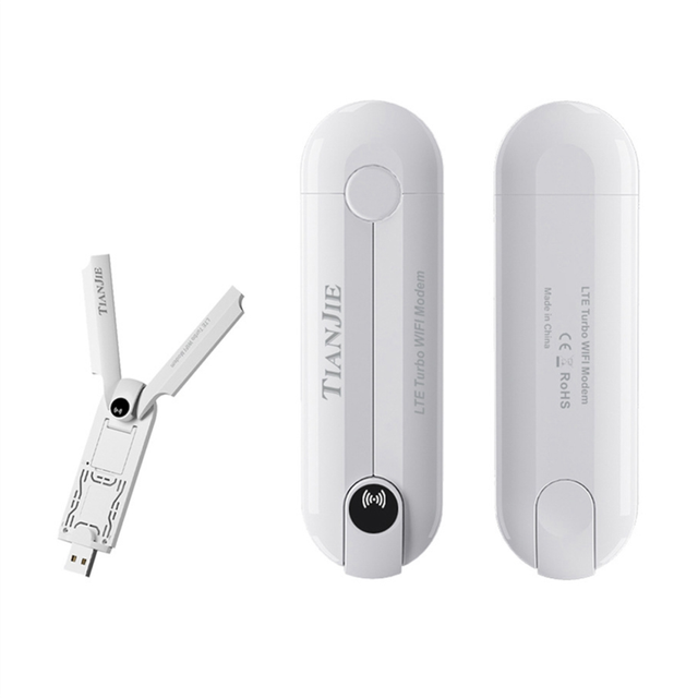 4G USB Modem WiFi Router Dobbelt Antenne