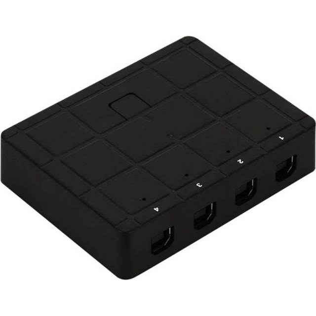 Typecat USB2.0 KVM Bi Directional 4 Way Printer Scanner