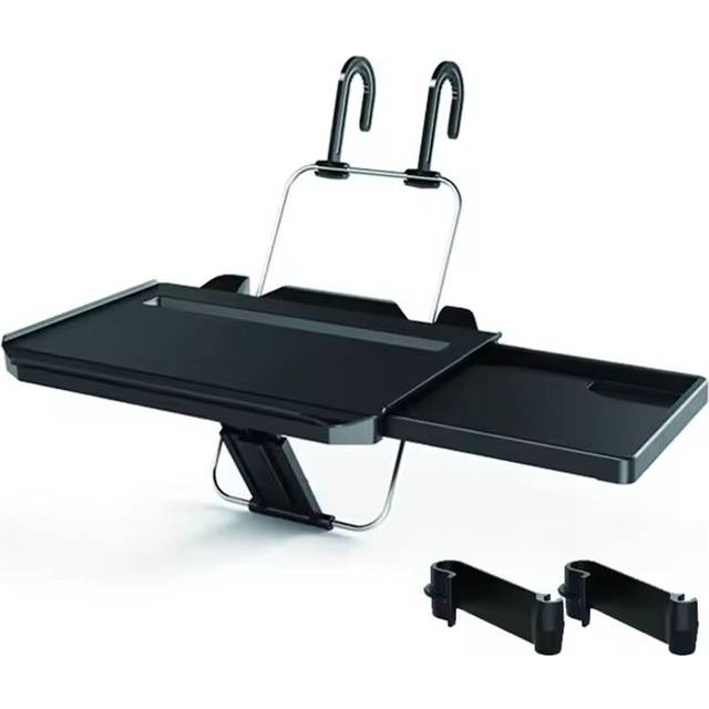 2 in 1 Foldable Car Computer Rack
