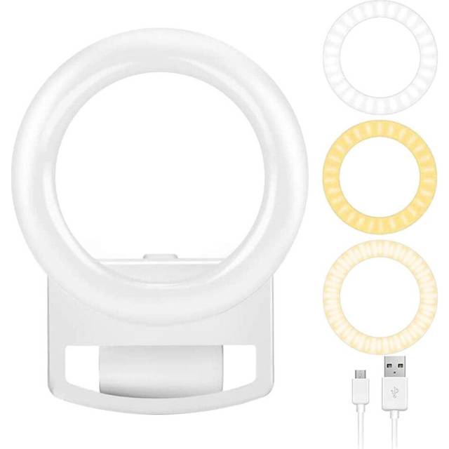 Selfie Ringlys 54 LED Genopladelig