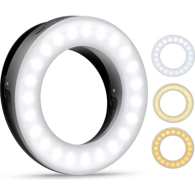 Selfie Ringlys Dæmpbar Clip-On