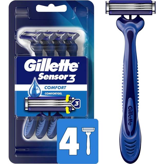 Sensor3 Smooth Shave Disposable Razor 4 Pack