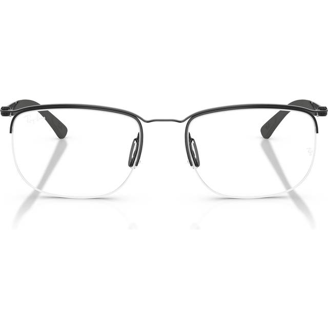 Ray-Ban RX7552 Optiske Stel Metal Sort Transparent