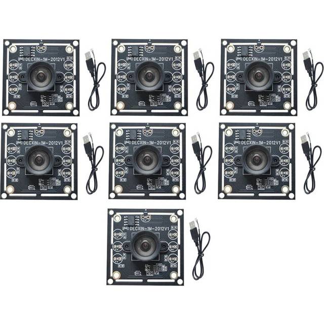 Kepptory 7PCS 100 Degree Camera Module 1MP