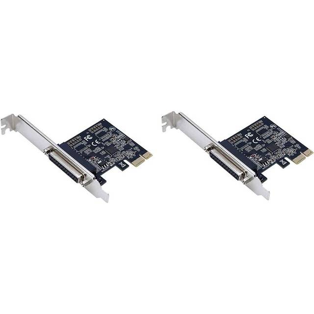 Torribaly Parallel Port DB25 25Pin PCIe Riser Card AX99100