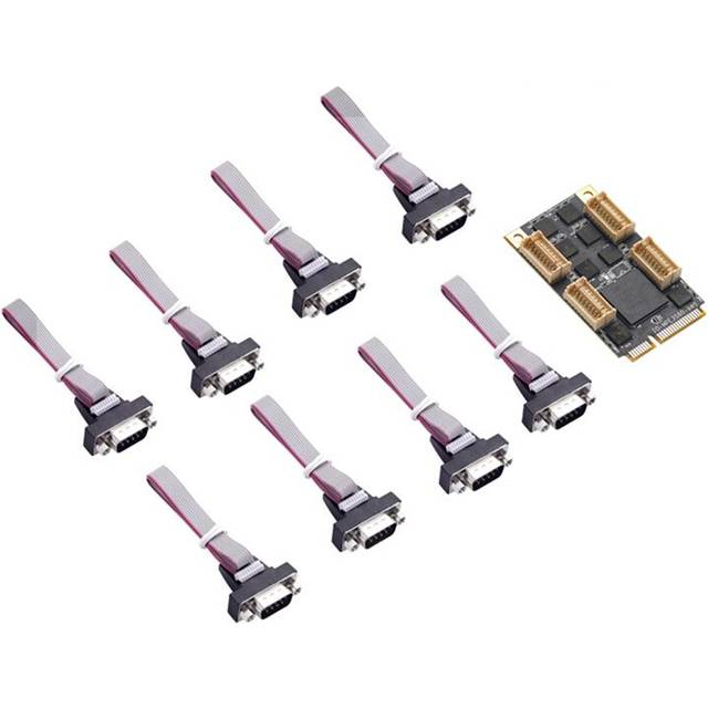 Typecat PCIe Express 8 Serial Controller Card