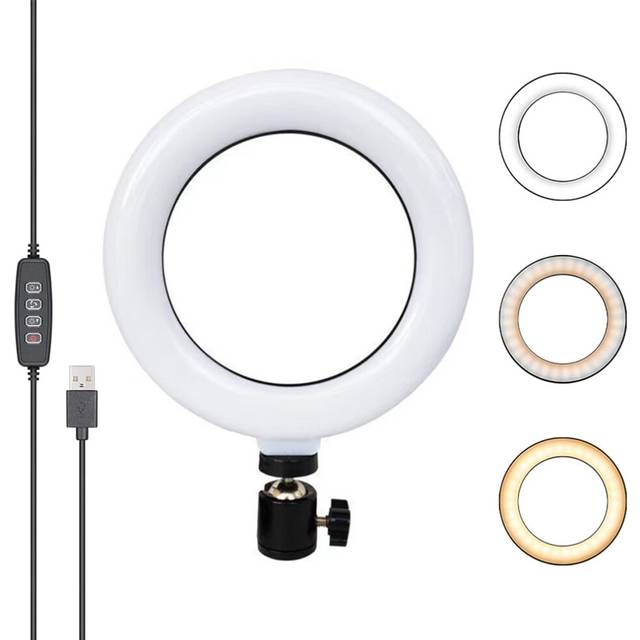 LED Ringlys 3 Lystilstande