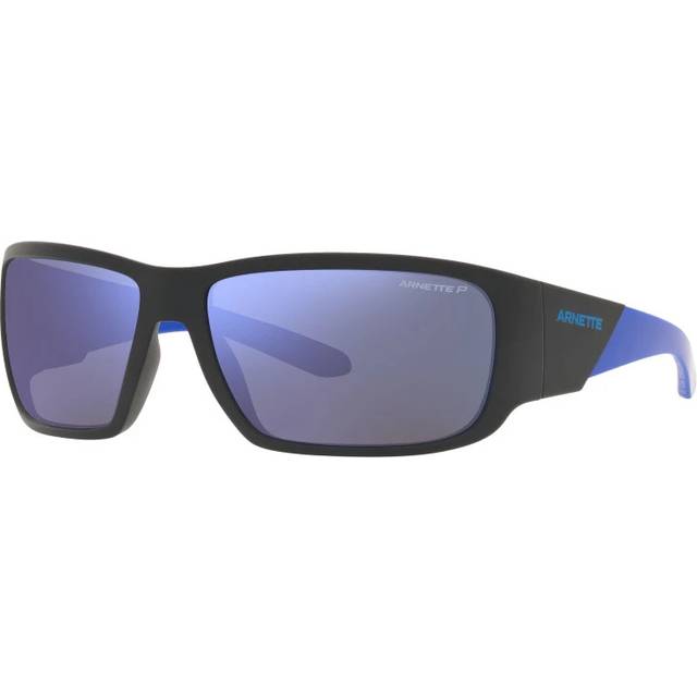 Arnette Mat Sorte Solbriller Snap II - Sort