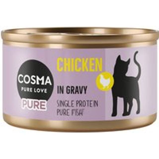 Cosma Pure Chicken Vådfoder 24x80g