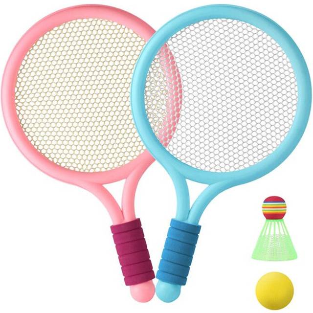2PCS Children's Badminton Racket Set