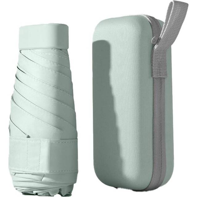 Tlily Compact Capsule Umbrella Dual-Use Portable Sun Protection