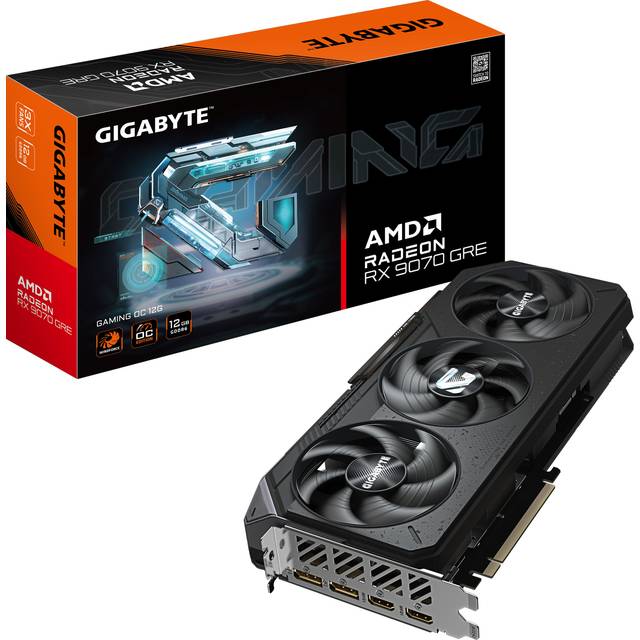 Gigabyte Radeon RX 9070 GRE Gaming OC 12G Graphics Card