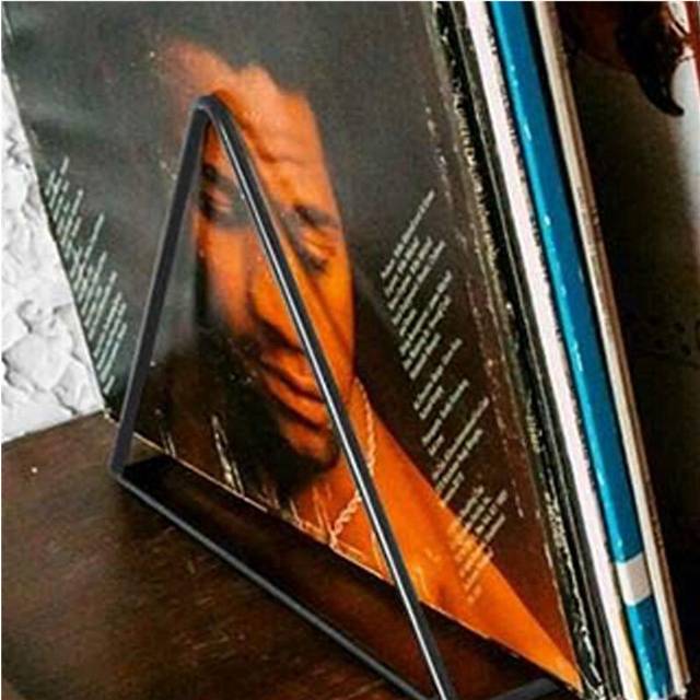 Vinyl Record CD Magazine Storage Rack