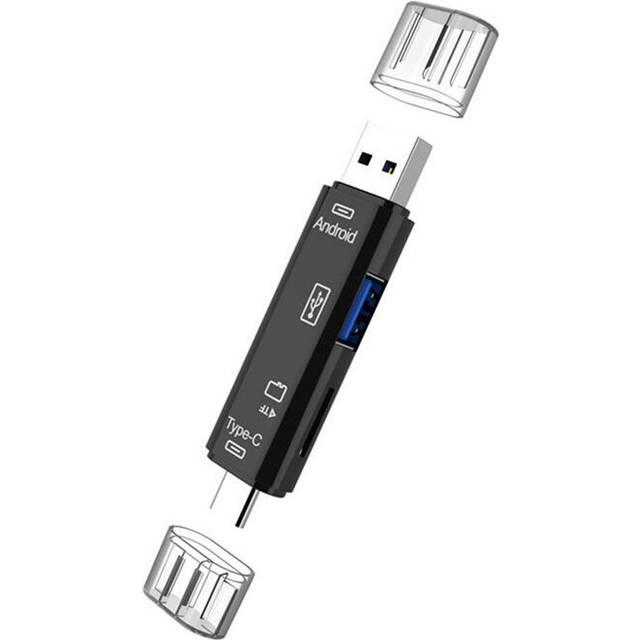 Typecat 3-In-1 Card Reader USB 2.0 Type C