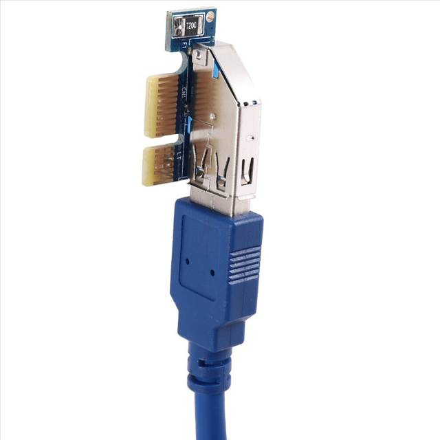 Typecat PCIE PCI-E Express X1 Riser Card Bus Adapter