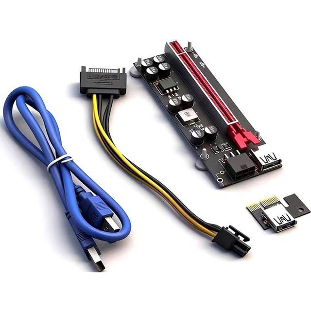 Kepptory PCIE Riser Card Extender USB 3.0 to 6 Pin