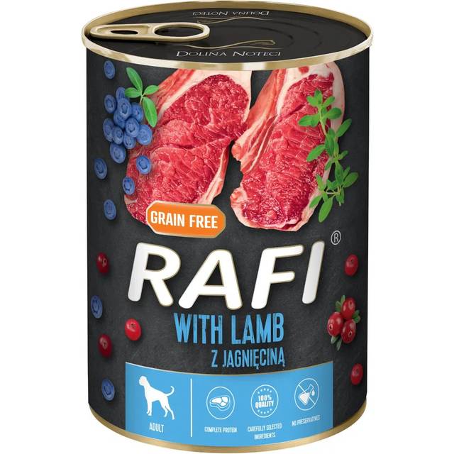 Kenjan Rafi Vådfoder På Dåse Lam