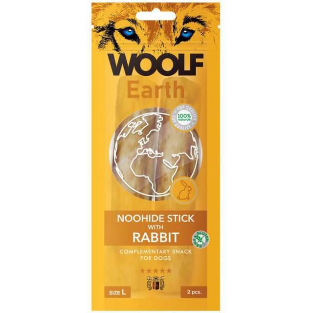 Woolf Earth Noohide Rabbit Large 2 Stk