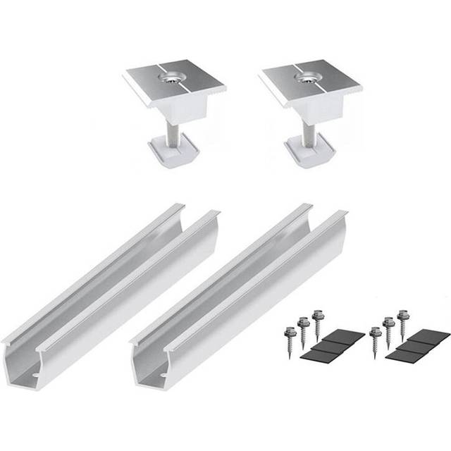 Exogio Solar Panel Mount Bracket Rails Clamp 30mm