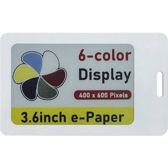 3.6 Inch 6-Color E-Ink Wireless Charging Display