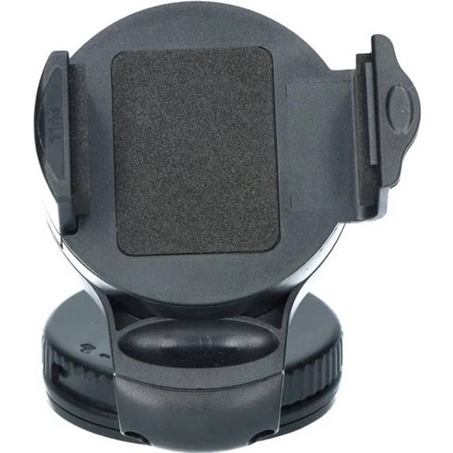 Carpoint Foldbar Smartphoneholder Rund Sort