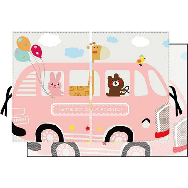 Torribaly Magnetic Cartoon Car Rear Side Sunshade