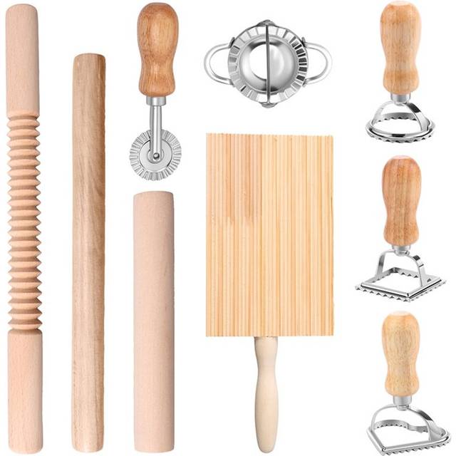 Kepptory 9 Pcs Pasta Making Tools Kit