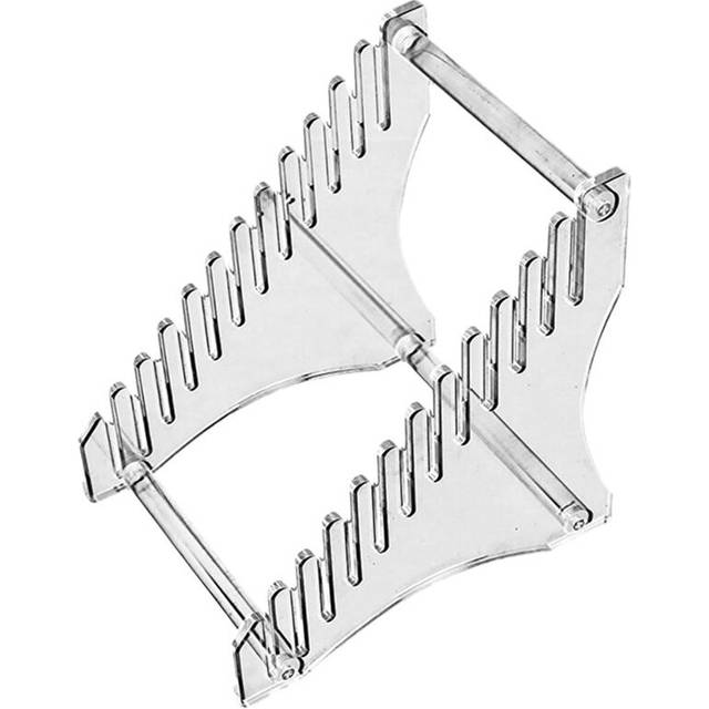 Clear Vinyl Record Storage Rack