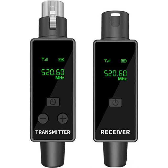 Exogio 2.4G XLR Wireless Microphone Transmitter Receiver System