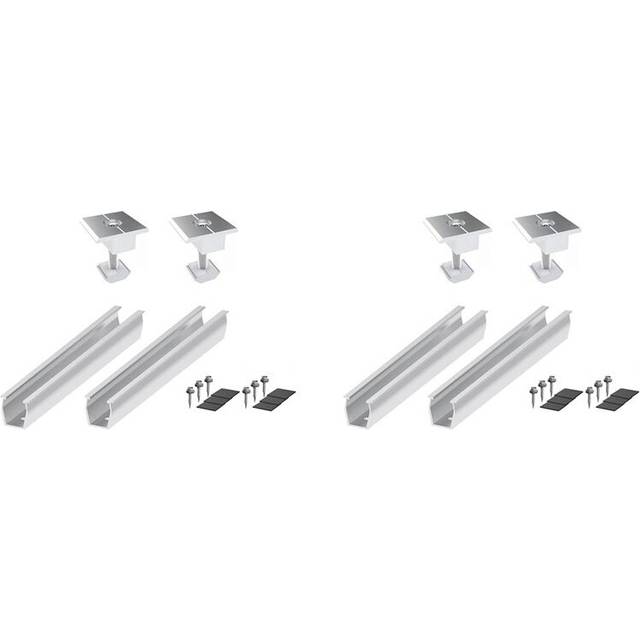 Typecat Solar Panel Mount Bracket Rails Clamp 30mm
