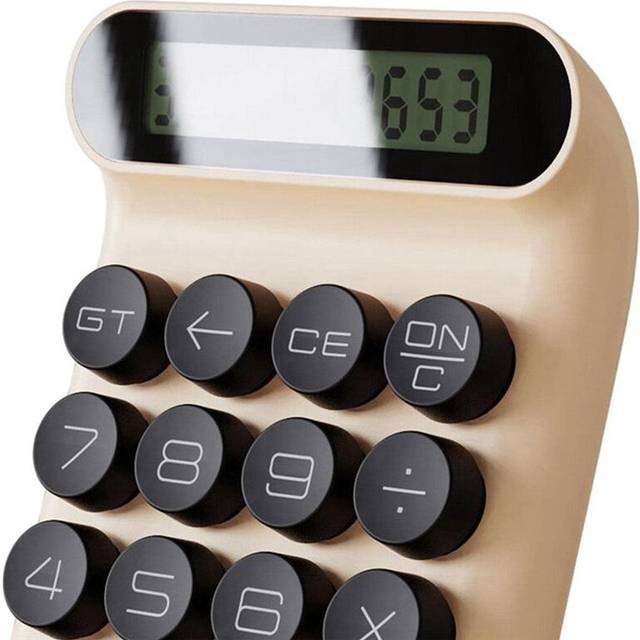 Typecat Typewriter Handheld Calculator 10 Digit Display